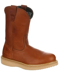 Georgia Boot Men's Wellington Barracuda Work Boots - Steel Toe