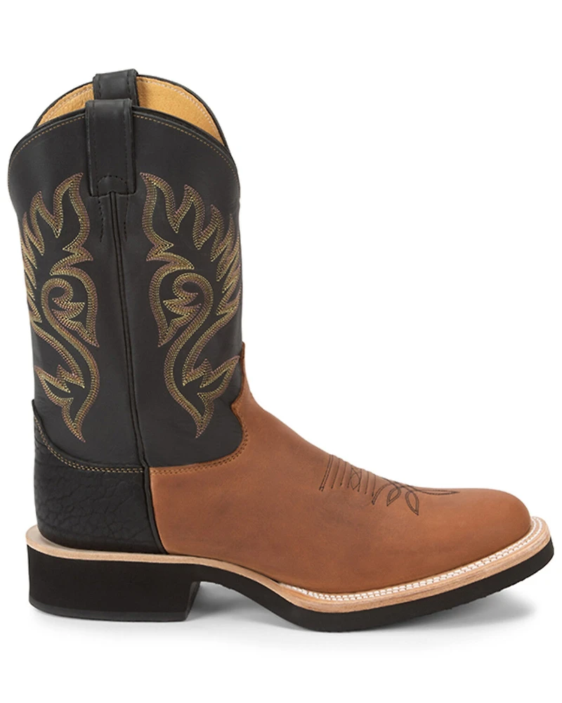 Justin Men's Paluxy Tekno Crepe Cowboy Boots - Round Toe