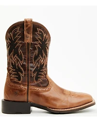 Ariat Men's Sport Cool VentTEK Western Performance Boots - Broad Square Toe