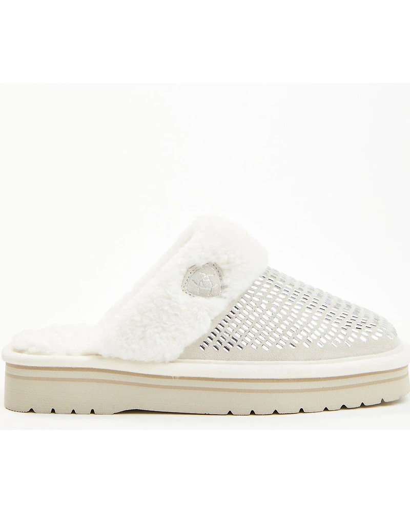 Ariat Women's Jackie Square Toe Platform Slippers