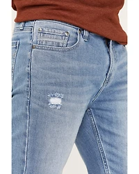 Brothers and Sons Men's Arizona Wash Tucker Slim Straight Stretch Denim Jeans