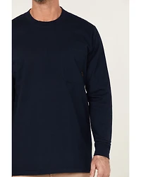 Hawx Men's Forge Long Sleeve Work Pocket T-Shirt - Tall