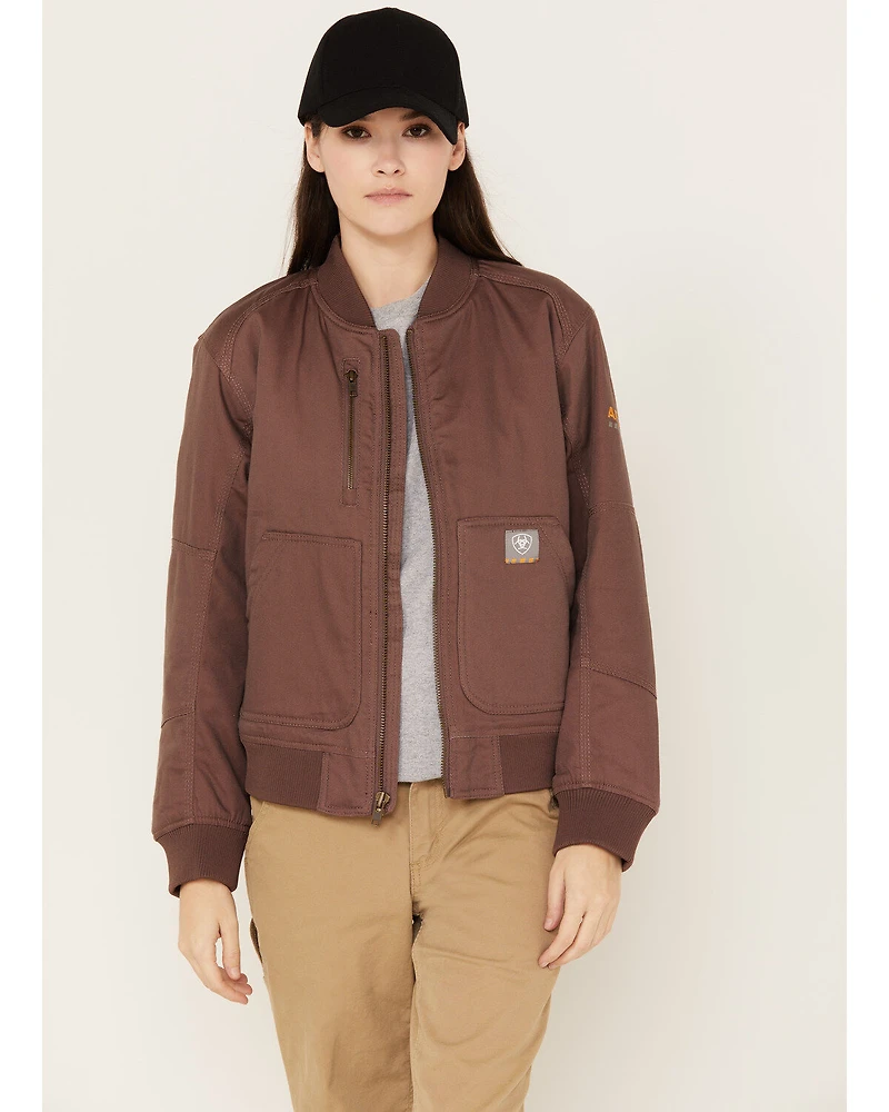 Ariat Women's Rebar Duracanvas Bomber Jacket