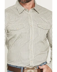 Gibson Trading Co Men's Circuit Geo Print Long Sleeve Snap Western Shirt