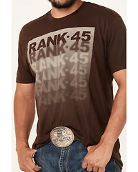 RANK 45® Men's Blurville Short Sleeve Graphic T-Shirt