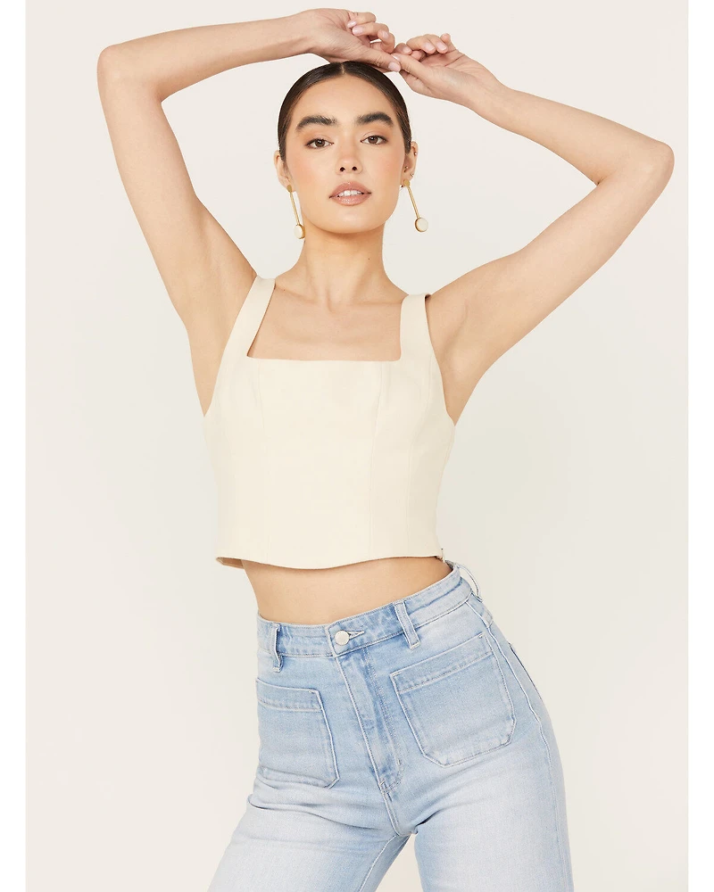 Show Me Your Mumu Women's Sleeveless Corset Top