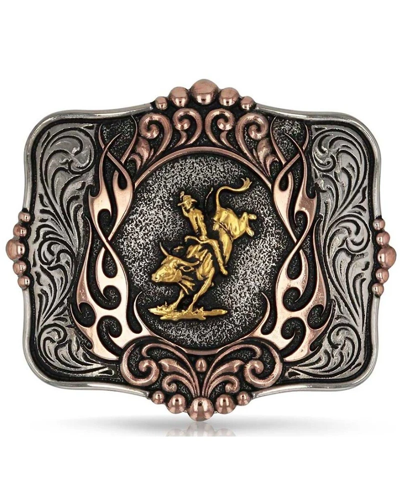 Montana Silversmiths Men's Code Of The West Belt Buckle
