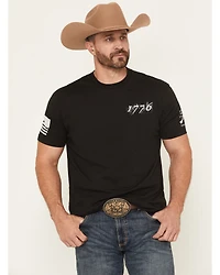 Grunt Style Men's Flag Short Sleeve Graphic T-Shirt