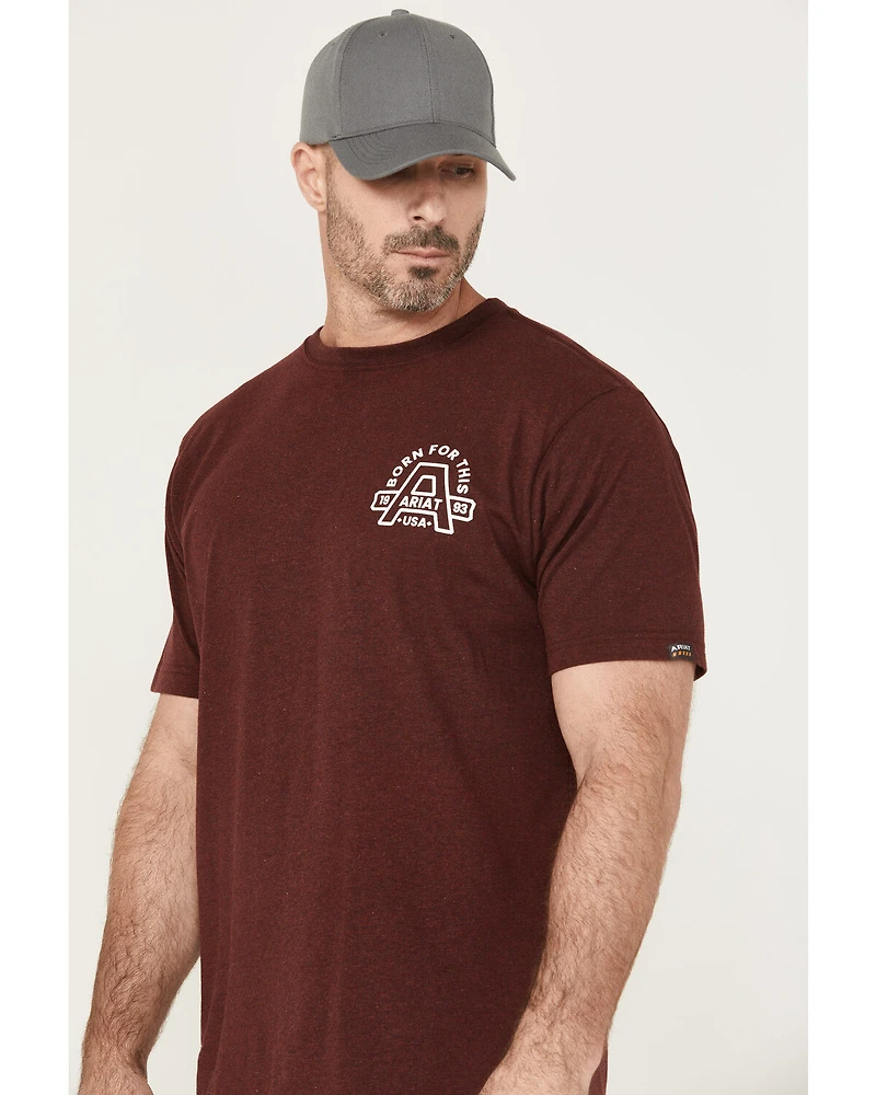 Ariat Men's Rebar Cotton Strong Hard Head Short Sleeve Graphic Work T-Shirt