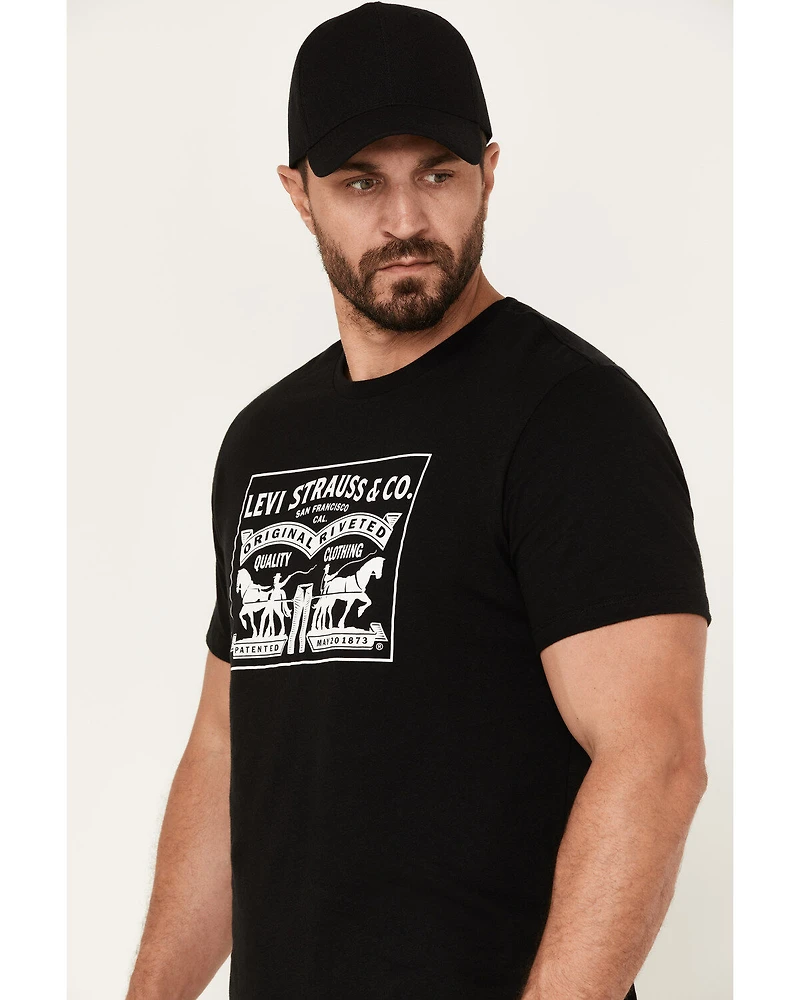 Levi's Men's Two Horse Graphic Short Sleeve T-Shirt