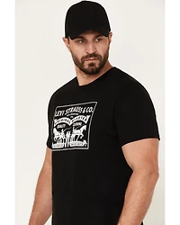 Levi's Men's Two Horse Graphic Short Sleeve T-Shirt