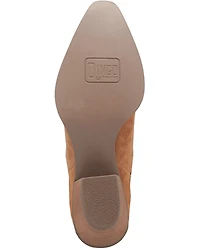 Dingo Women's Fandango Fringe Suede Western Booties - Snip Toe