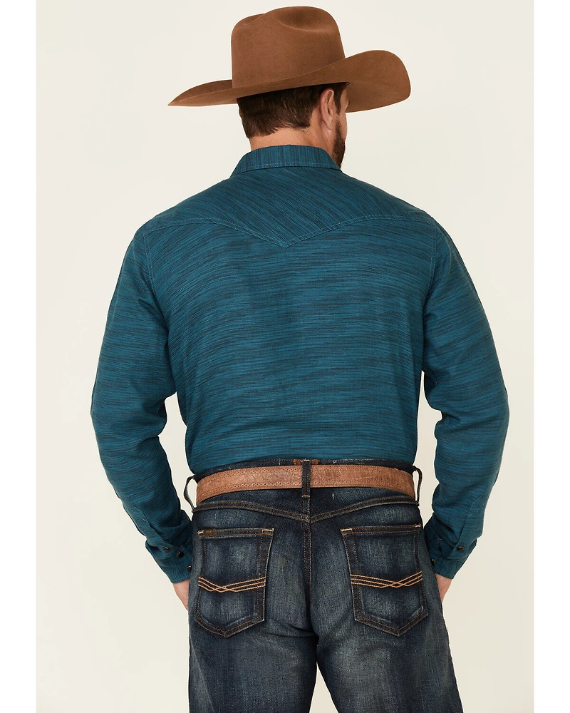 Cody James Men's Ride On Solid Long Sleeve Snap Western Shirt