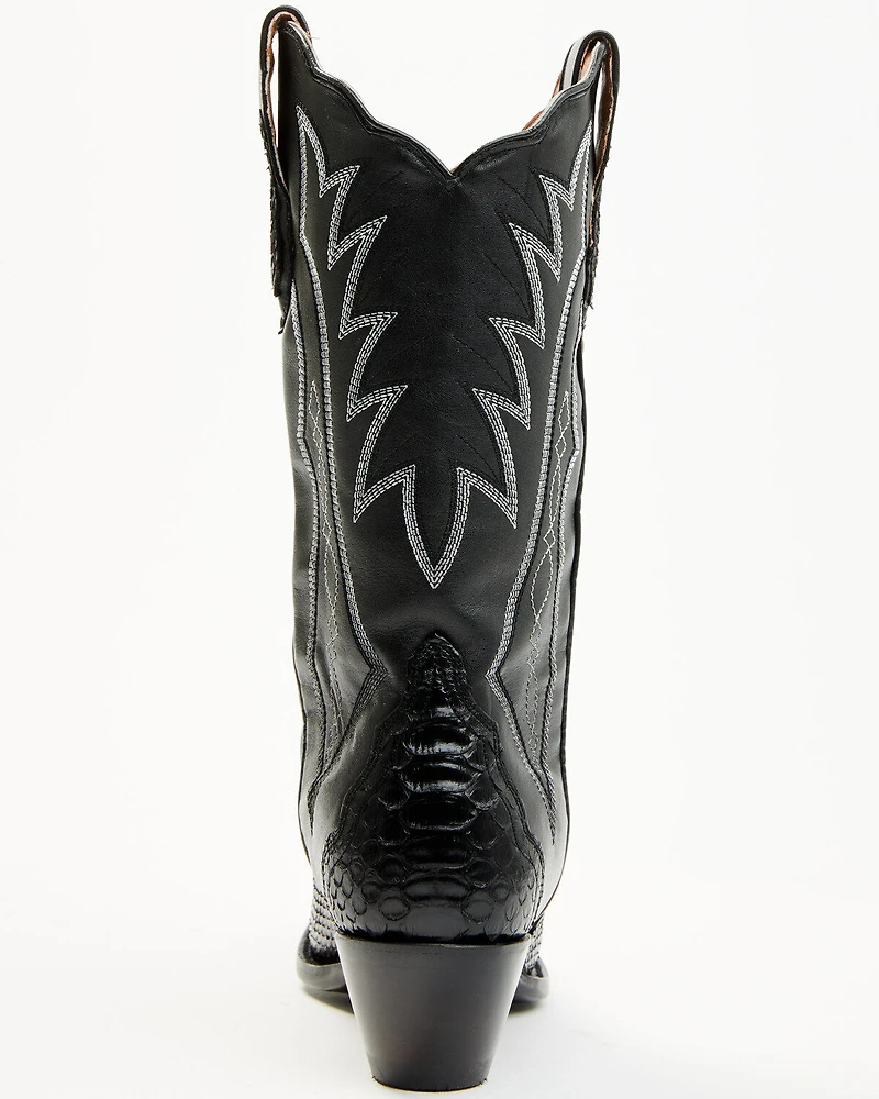 Dan Post Women's Exotic Snake Western Boots - Snip Toe