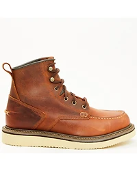 Hawx Men's 6" Lace-Up Moc Work Boots - Soft Toe