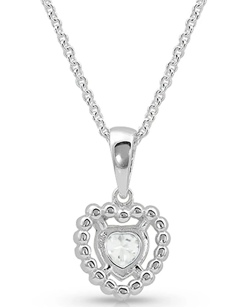 Montana Silversmiths Women's Frozen Heart Necklace