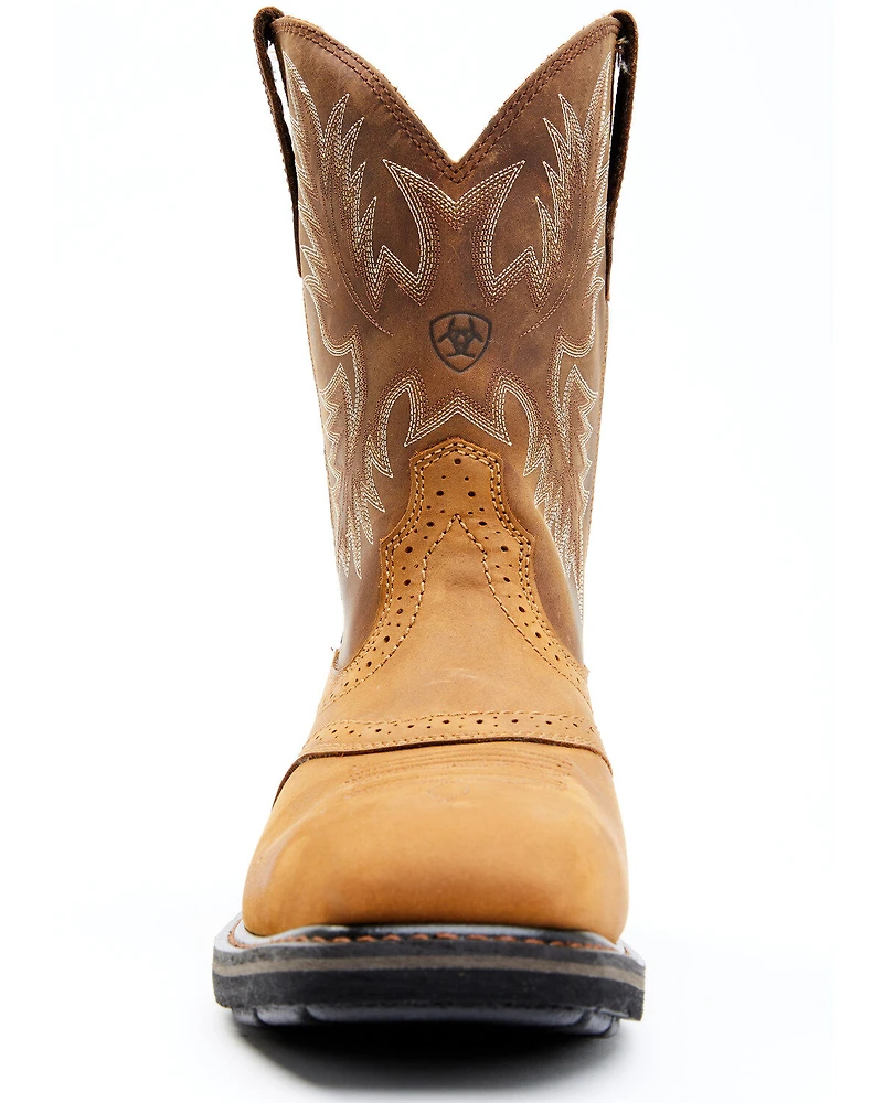 Ariat Men's Sierra Saddle Western Work Boots - Steel Toe