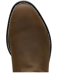 Justin Men's Basics Roper Western Boots - Medium Toe