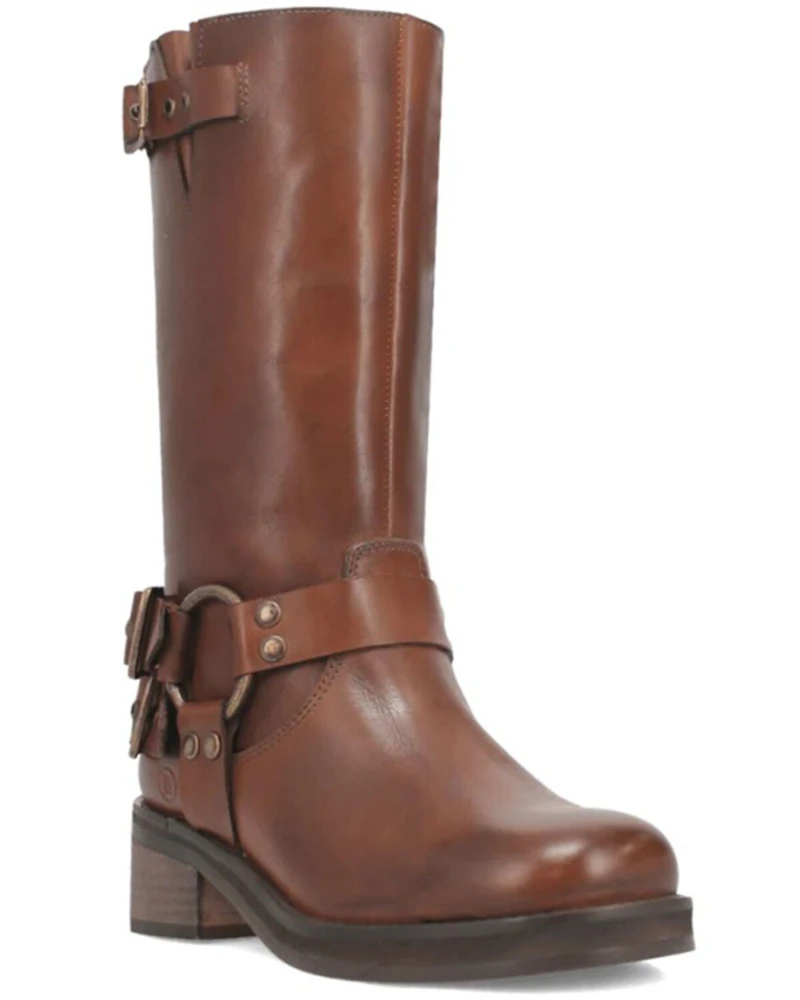 Dingo Women's Harlee Harness Boots - Round Toe
