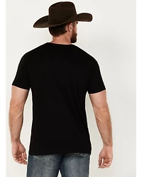 Cinch Men's Cattle Company Logo Short Sleeve T-Shirt