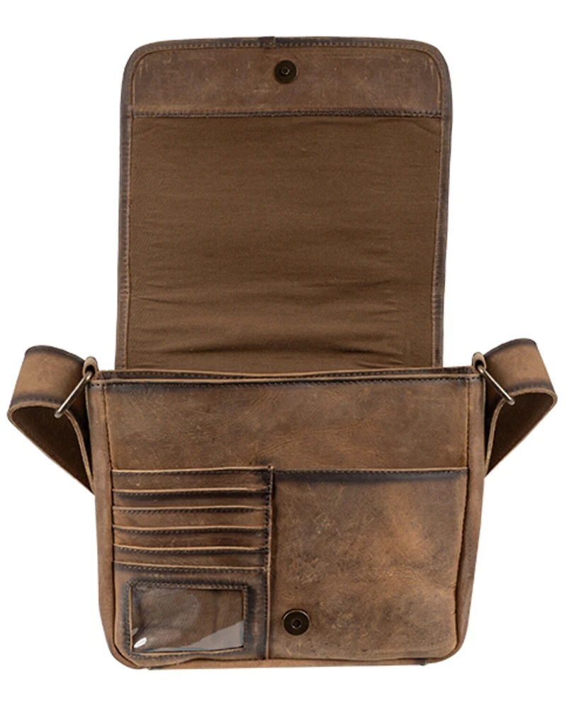 STS Ranchwear By Carroll Women's Della Cowhide Crossbody Purse