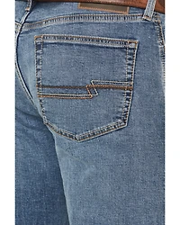 Ariat Men's M4 Medium Wash Relaxed Bootcut Stretch Denim Jeans - Big