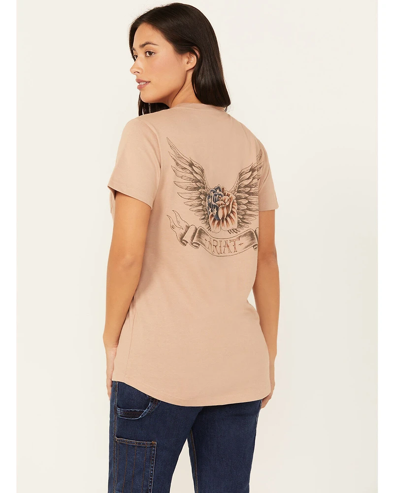 Ariat Women's Rebar Cotton Strong Short Sleeve Work Tee