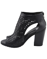 Milwaukee Performance Women's Platform Heel Mesh Top Sandals