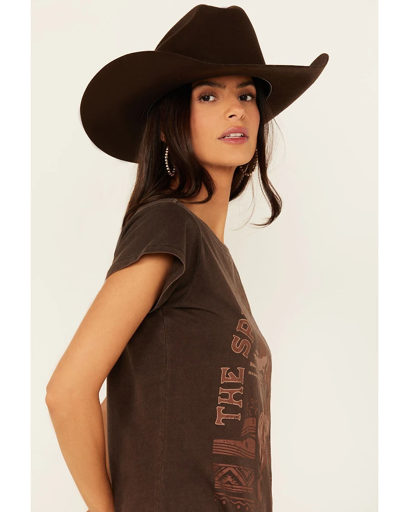Shyanne Women's Spirit of the West Short Sleeve Graphic Boyfriend Tee