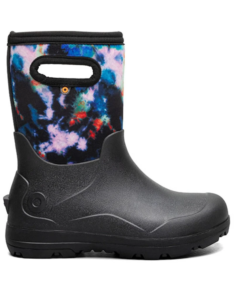 Bogs Boys' York Seamless Tie Dye Rubber Boots