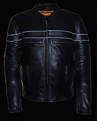 Milwaukee Leather Men's Sporty Scooter Crossover Jacket