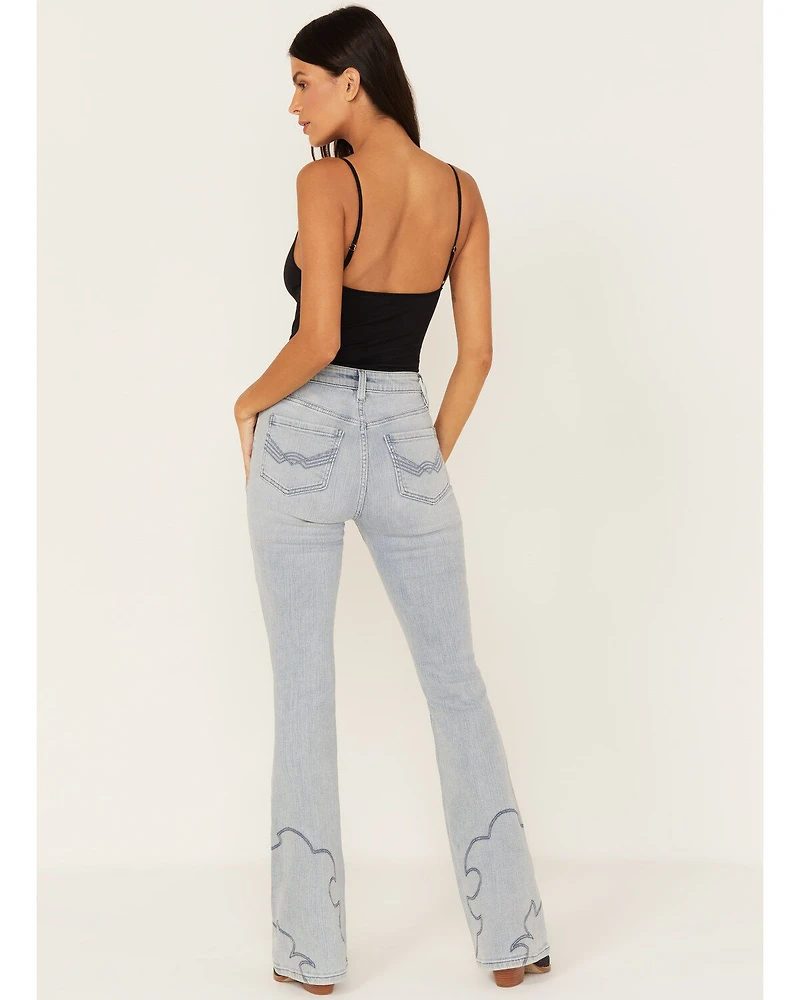 Idyllwind Women's Darbi High Risin Western Stitched Flare Jeans