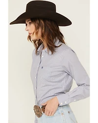 Ariat Women's Kirby Striped Print Long Sleeve Button-Down Stretch Western Shirt
