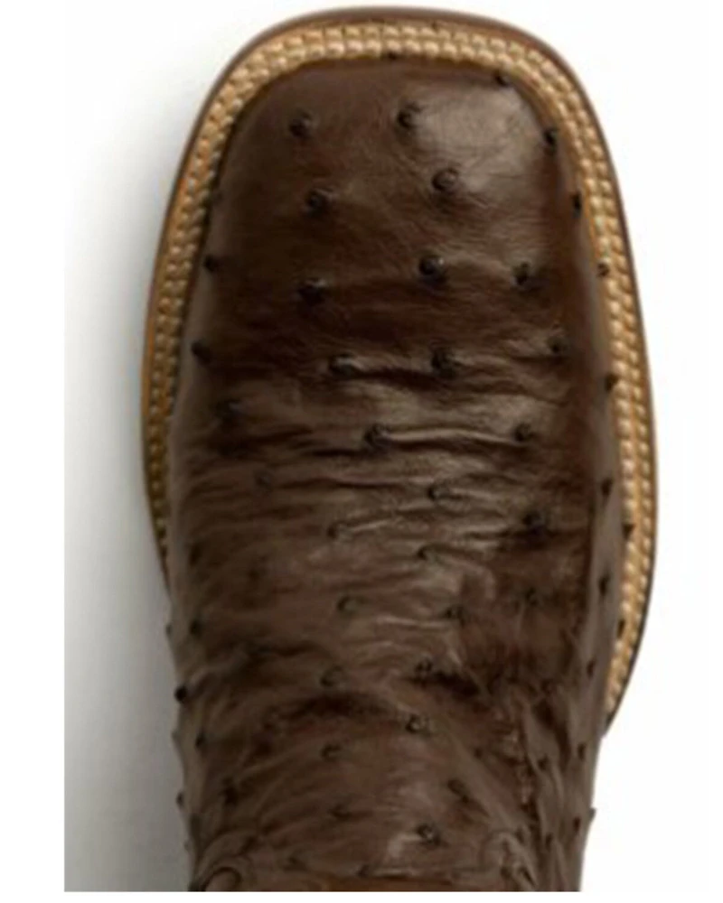Ferrini Men's Full Quill Ostrich Exotic Western Boots
