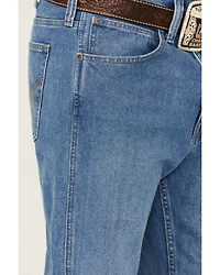 Blue Ranchwear Men's Bronc Rider Wash Dillon Regular Straight Denim Jeans