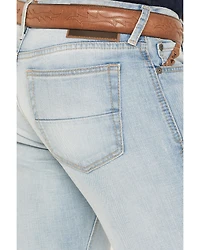 Ariat Men's M7 Grizzly Light Wash Slim Straight Stretch Denim Jeans