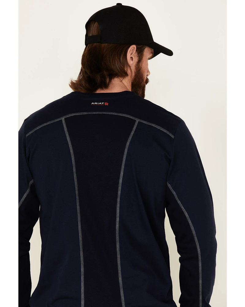 Ariat Men's FR Crew Neck Long Sleeve Shirt