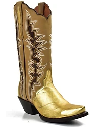 Dan Post Women's Eel Exotic Western Boot - Snip Toe