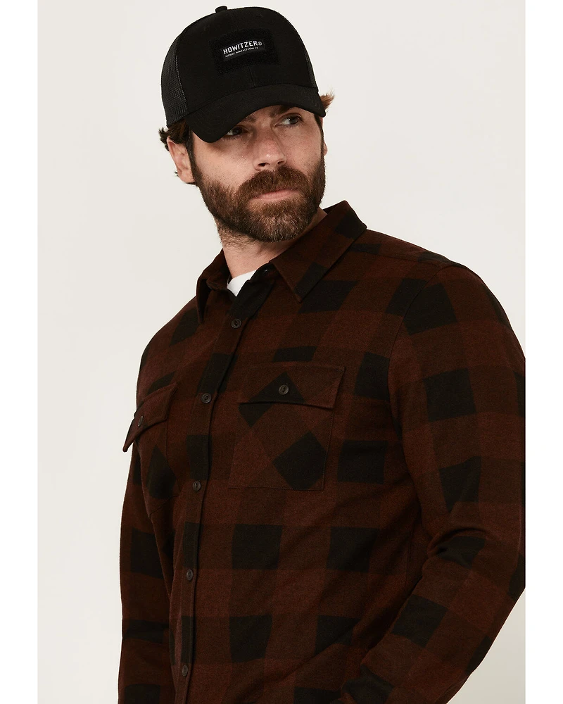 Brothers and Sons Men's Kent Plaid Print Long Sleeve Button-Down Shirt