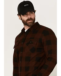Brothers and Sons Men's Kent Plaid Print Long Sleeve Button-Down Shirt