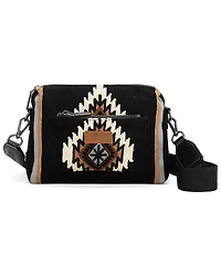 Wrangler Women's Daenery's Winter Southwestern Knitted Crossbody Bag
