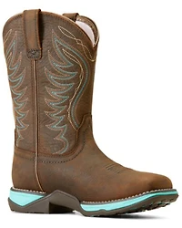 Ariat Women's Anthem Waterproof Western Boots - Broad Square Toe