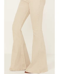 Shyanne Women's Moonstruck High Rise Pull On Super Flare Jeans