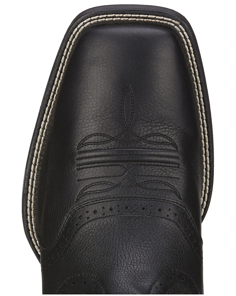 Ariat Men's Sport Performance Western Boots - Broad Square Toe