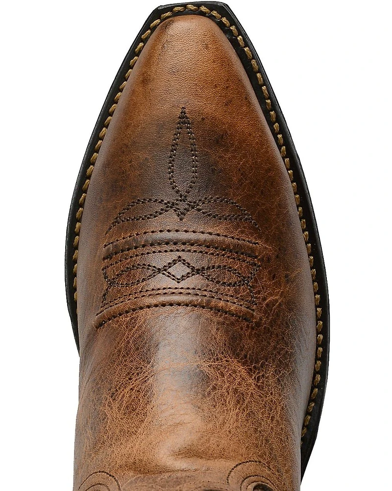Abilene Women's 11" Tooled Inlay Western Boots
