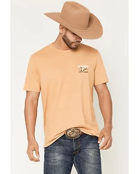 Wrangler Men's Long Live Cowboys Short Sleeve Graphic T-Shirt