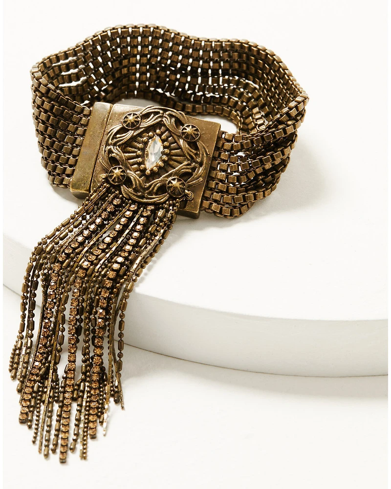 Wonderwest Women's Iman Fringe Bracelet