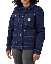 Carhartt Women's Rugged Flex® Relaxed Fit Denim Jacket