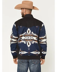 RANK 45® Men's Southwestern Print Insulated Bomber Jacket