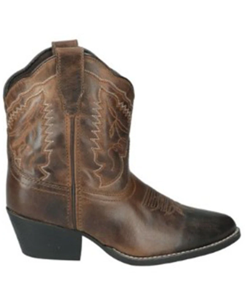 Smoky Mountain Women's Daisy Distressed Western Boots - Round Toe
